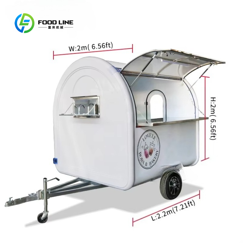 Custom Street Mini Round Food  – Coffee Equipment For Sale Bewertung und Preis