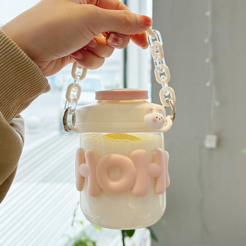 400ML Cute Girl Transparent Gl – Coffee Equipment Eu Bewertung und Preis